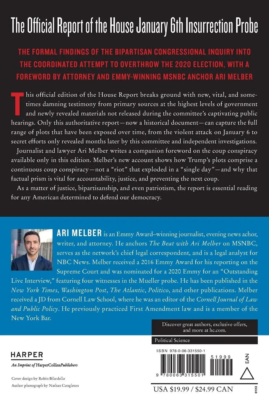 Rückseite: 9780063315501 | The January 6 Report | January 6th Committee the | Taschenbuch | 2022