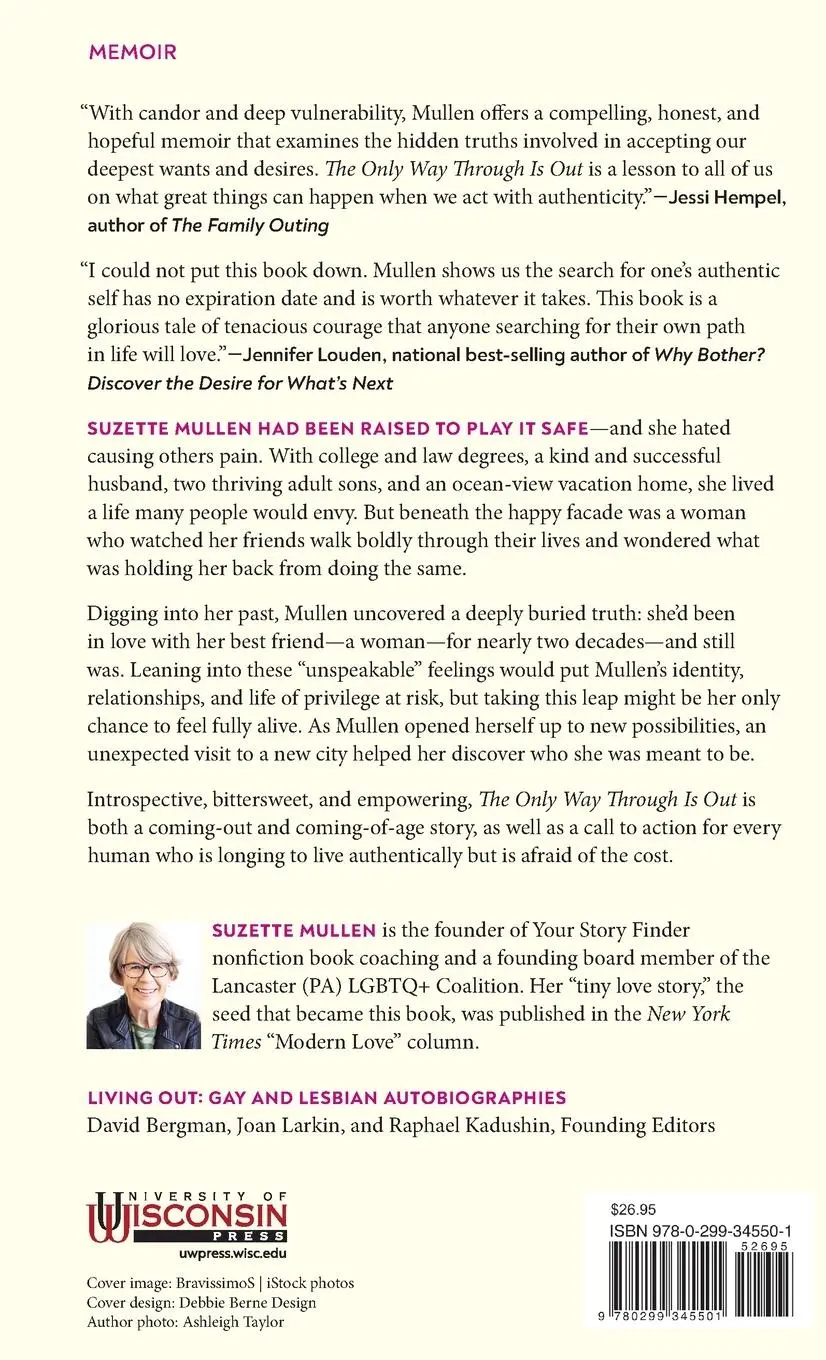 Rückseite: 9780299345501 | The Only Way Through Is Out | Suzette Mullen | Buch | Englisch | 2024