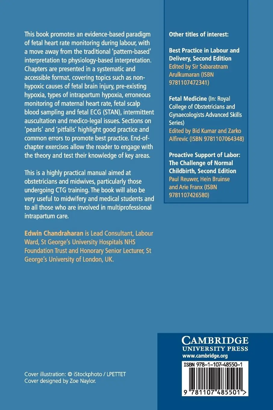Rückseite: 9781107485501 | Handbook of CTG Interpretation | Edwin Chandraharan | Taschenbuch