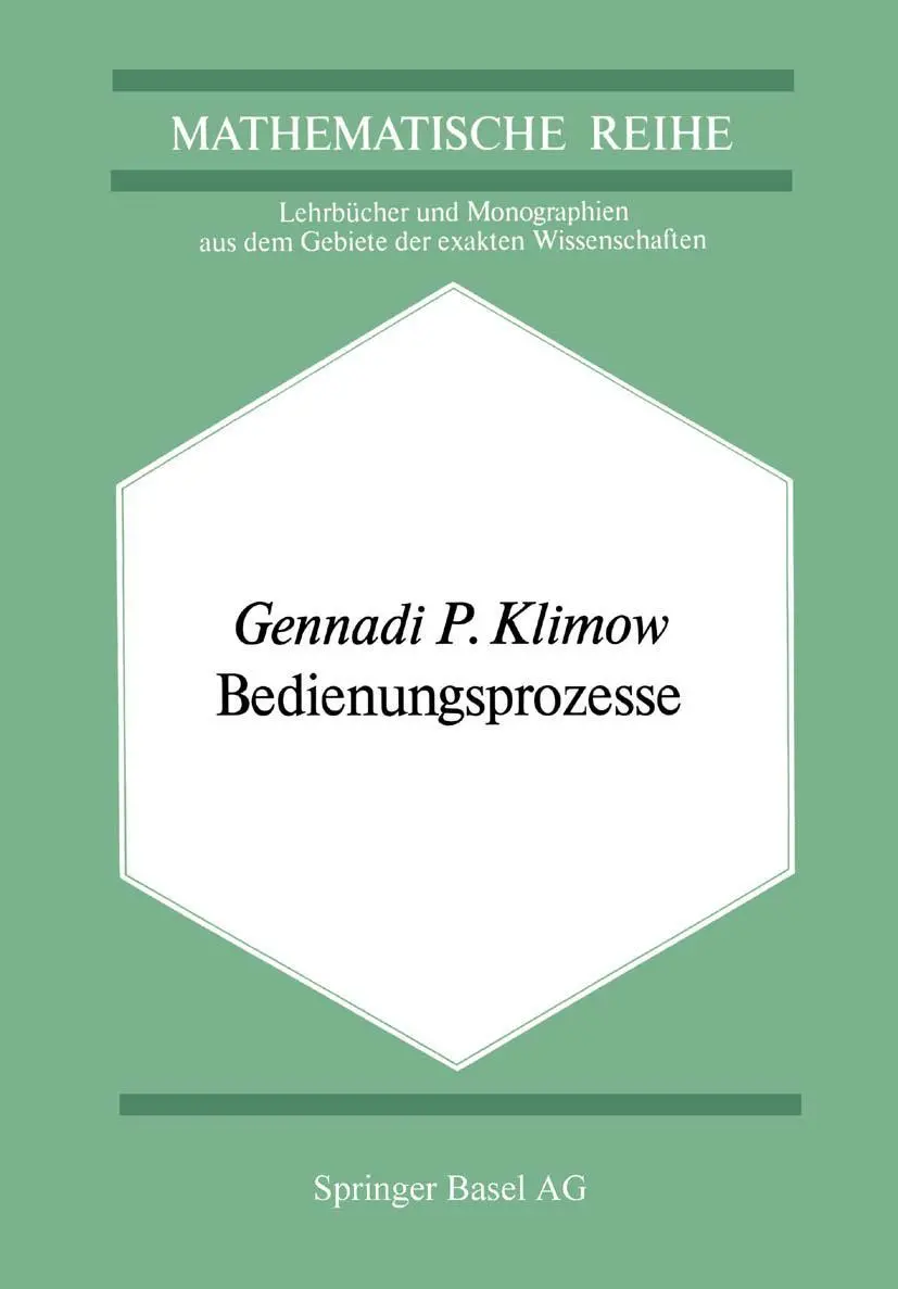 Cover: 9783034855501 | Bedienungsprozesse | G. P. Klimow | Taschenbuch | xi | Deutsch | 2014