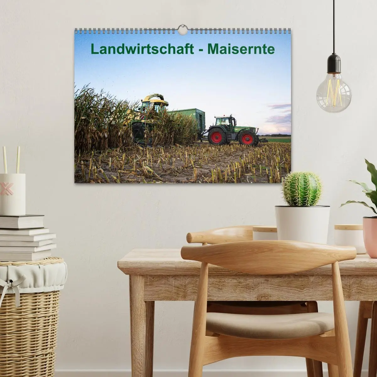 Bild: 9783457755501 | Landwirtschaft - Maisernte (Wandkalender 2026 DIN A3 quer),...