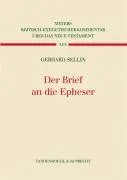 Cover: 9783525515501 | Der Brief an die Epheser | Gerhard Sellin | Buch | 496 S. | Deutsch