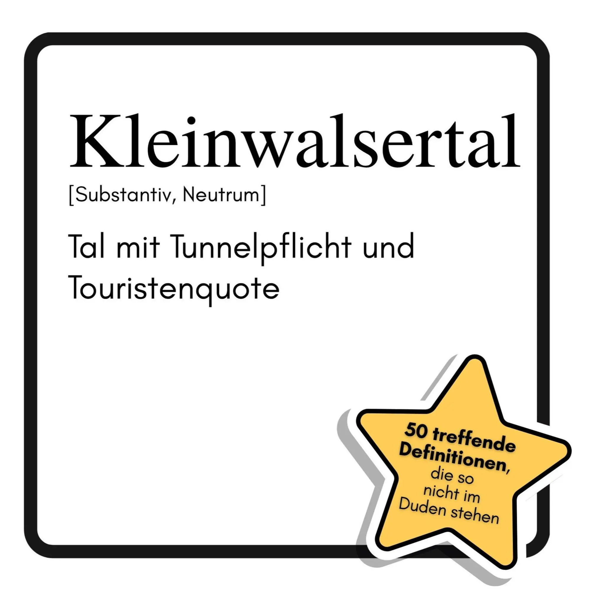 Cover: 9783695355501 | Kleinwalsertal | Tal mit Tunnelpflicht und Touristenquote | Meier