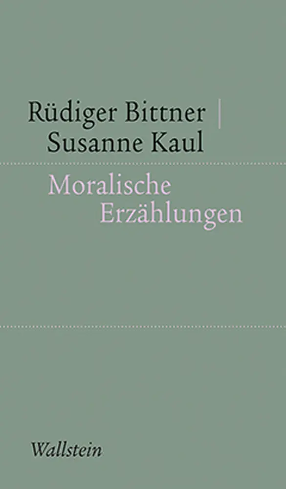 Cover: 9783835315501 | Moralische Erzählungen | Rüdiger Bittner (u. a.) | Taschenbuch | 74 S.