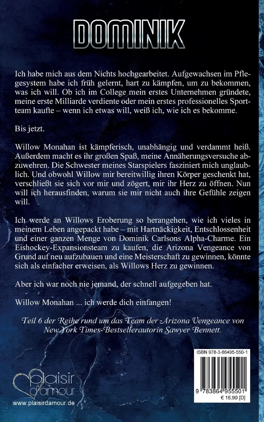 Rückseite: 9783864955501 | Dominik (Arizona Vengeance Team Teil 6) | Sawyer Bennett | Taschenbuch