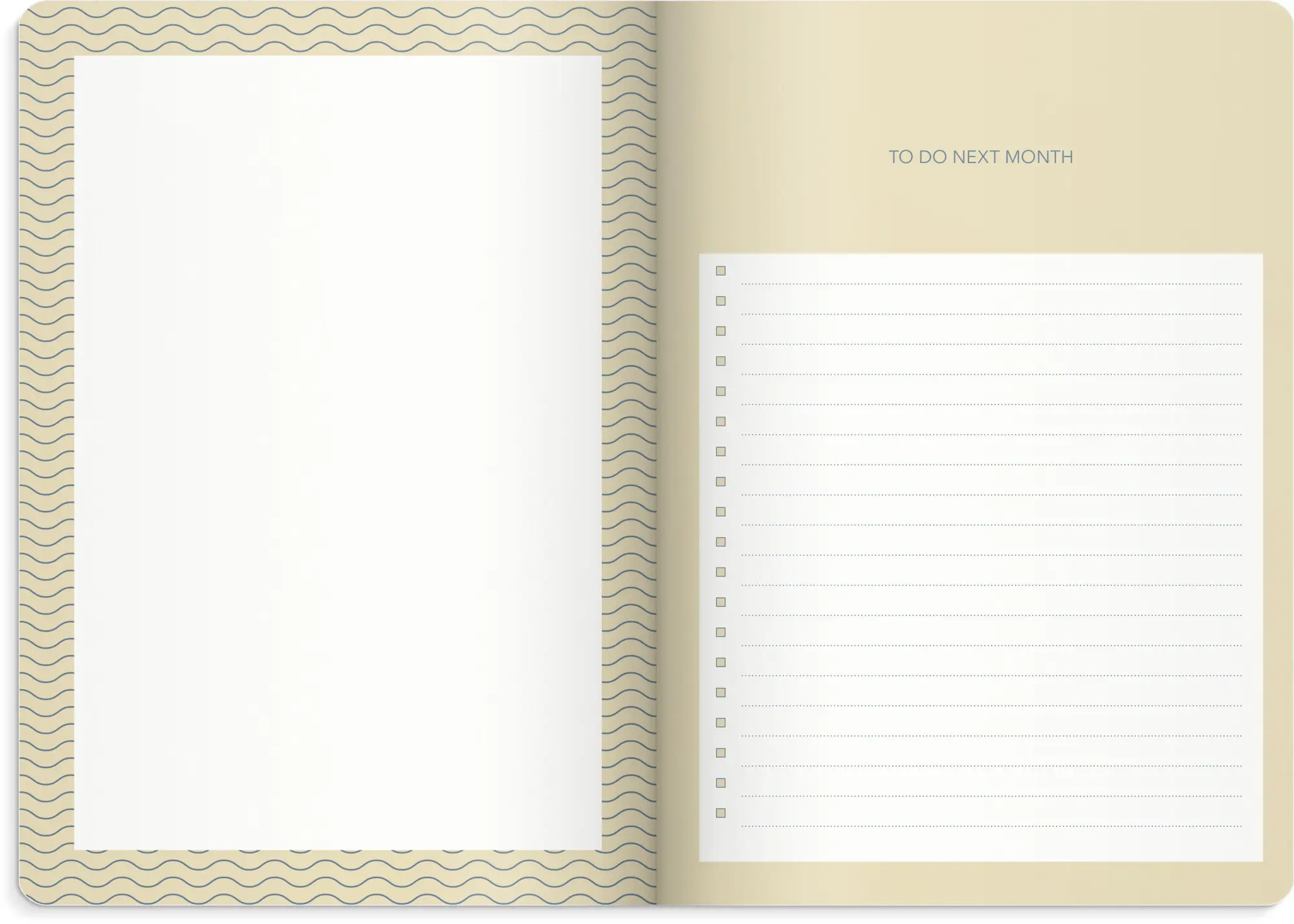 Bild: 7392620745601 | Burde Week Planner undated blue | Terminplaner Undatiert | Taschenbuch
