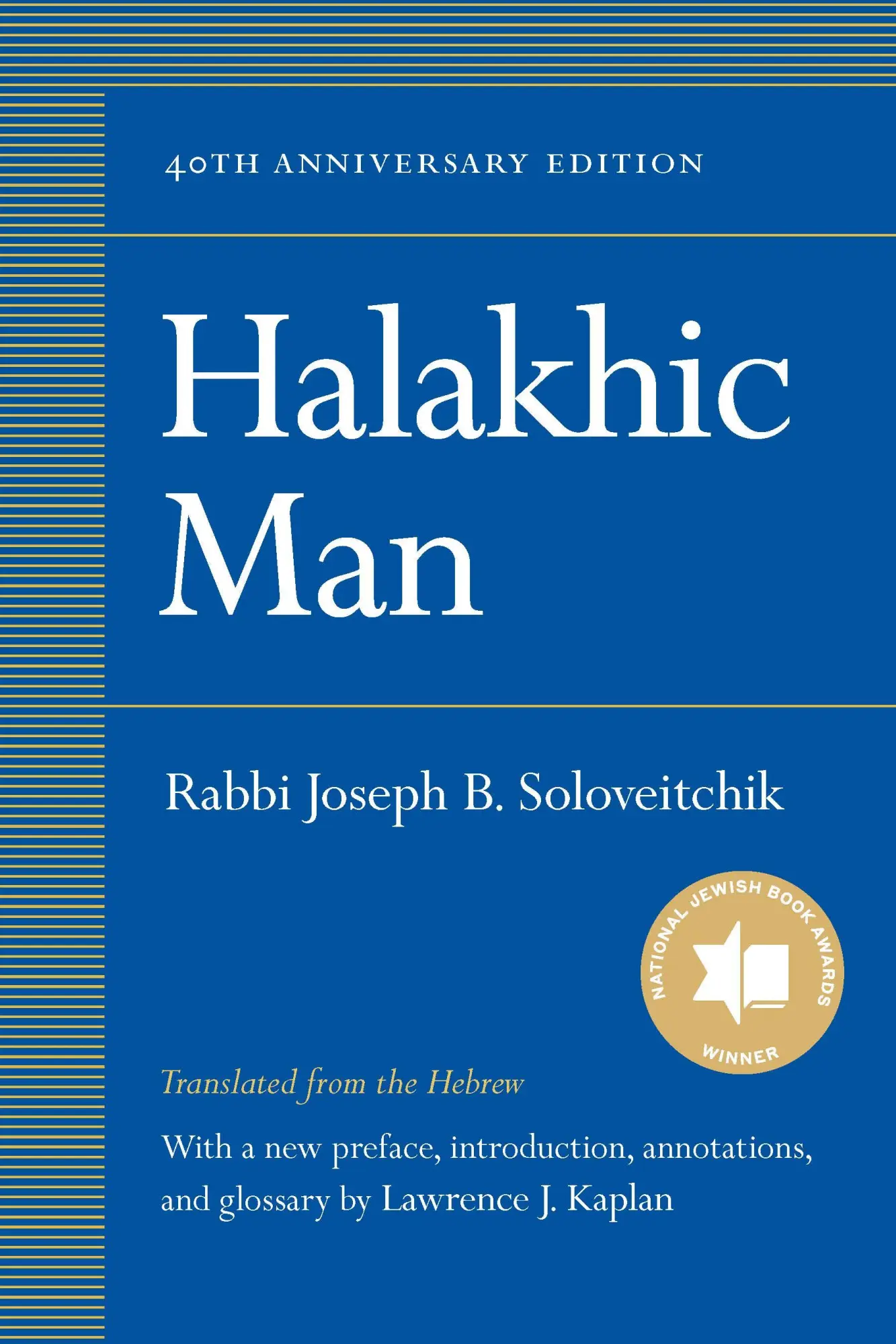 Cover: 9780827615601 | Halakhic Man | Joseph B Soloveitchik | Buch | Englisch | 2023