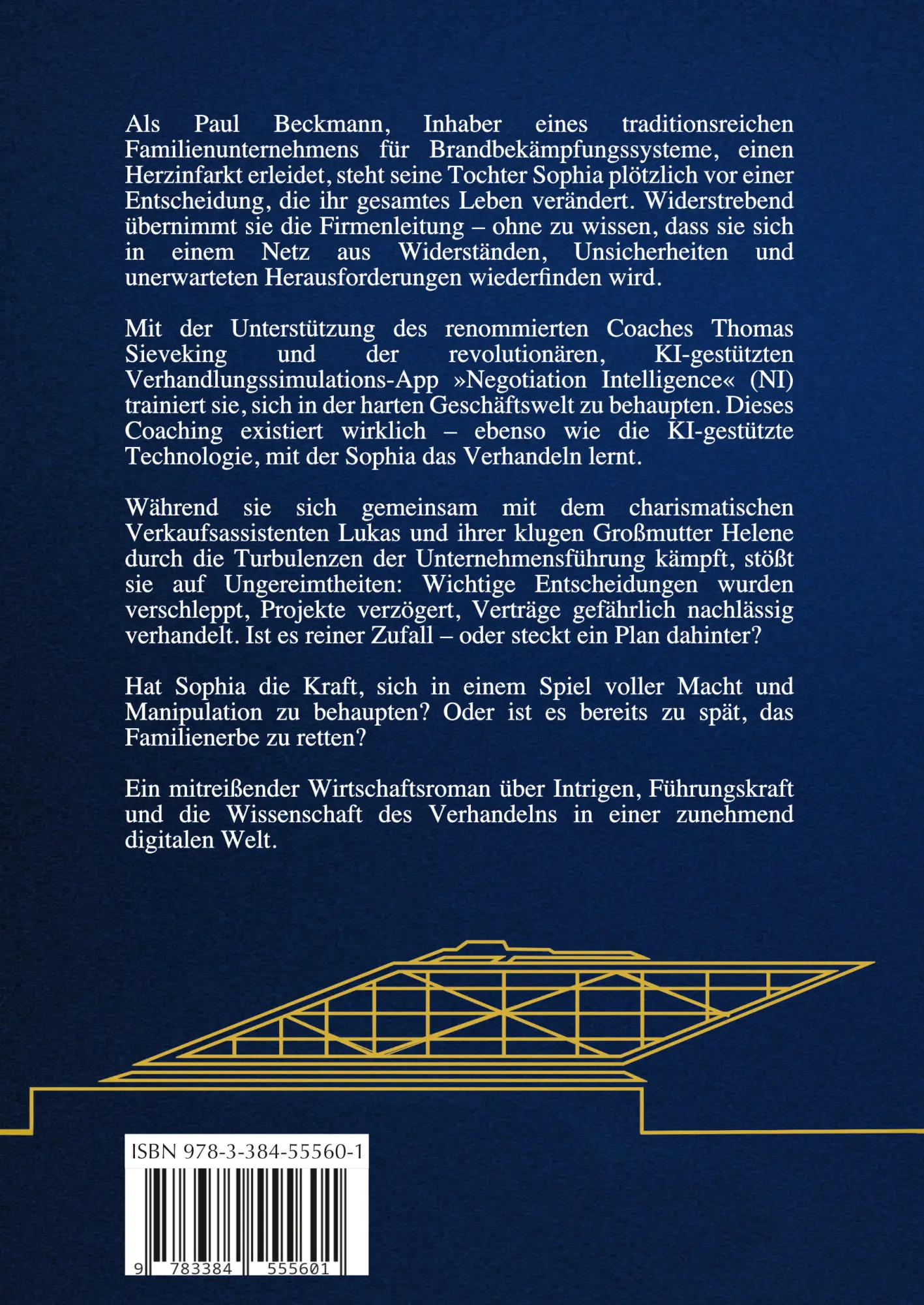 Rückseite: 9783384555601 | Verkannt - Ein Wirtschaftsroman über Negotiation Intelligence (NI),...