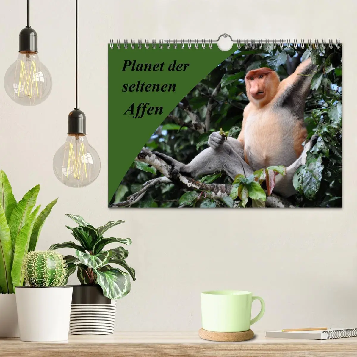 Bild: 9783569785601 | Planet der seltenen Affen (Wandkalender 2027 DIN A4 quer), CALVENDO...
