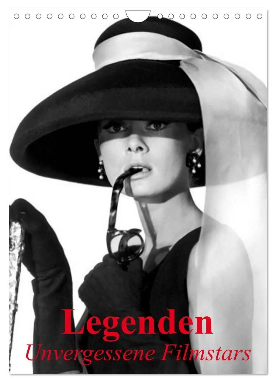 Cover: 9783594055601 | Legenden - Unvergessene Filmstars (Wandkalender 2027 DIN A4 hoch),...