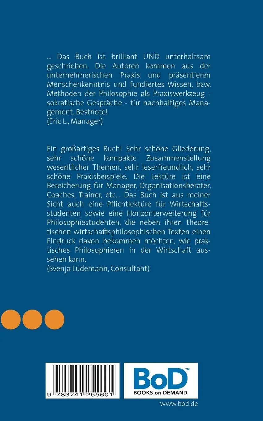 Rückseite: 9783741255601 | Management by Sokrates | Michael Niehaus (u. a.) | Taschenbuch | 2016