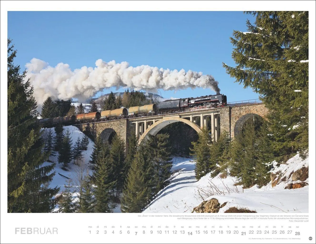 Bild: 9783756415601 | Eisenbahn-Romantik Posterkalender 2027 | Georg Wagner | Kalender