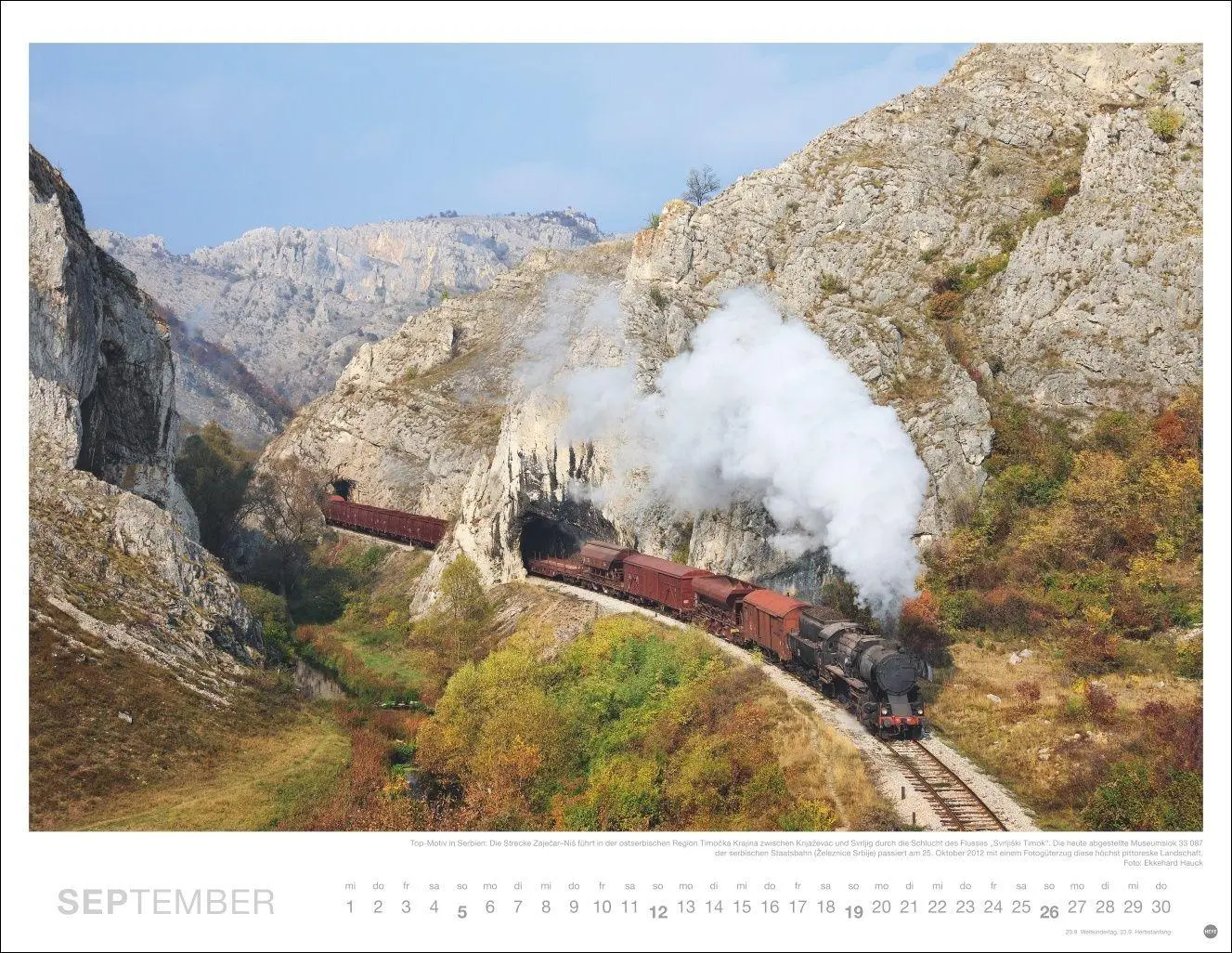 Bild: 9783756415601 | Eisenbahn-Romantik Posterkalender 2027 | Georg Wagner | Kalender