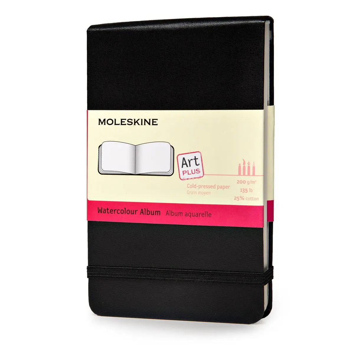 Cover: 9788883705601 | Moleskine Aquarellalbum, P/A6, 200g-Aquarellpapier, Hard Cover,...