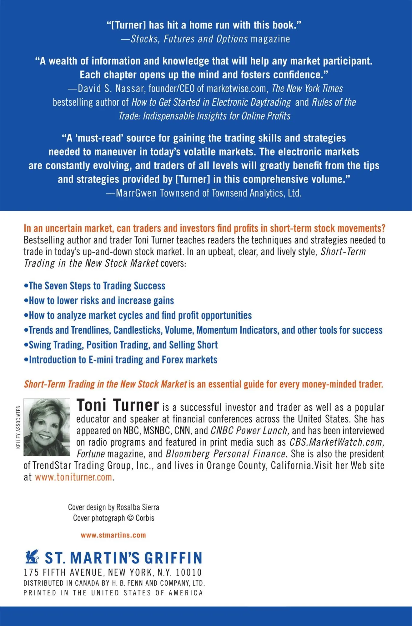 Rückseite: 9780312325701 | Short-Term Trading in the New Stock Market | Toni Turner | Taschenbuch