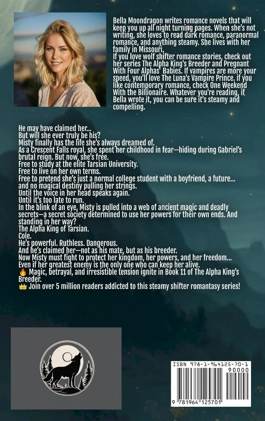 Rückseite: 9781964125701 | Claimed by the Alpha | The Alpha King's Breeder Book 11 | Moondragon