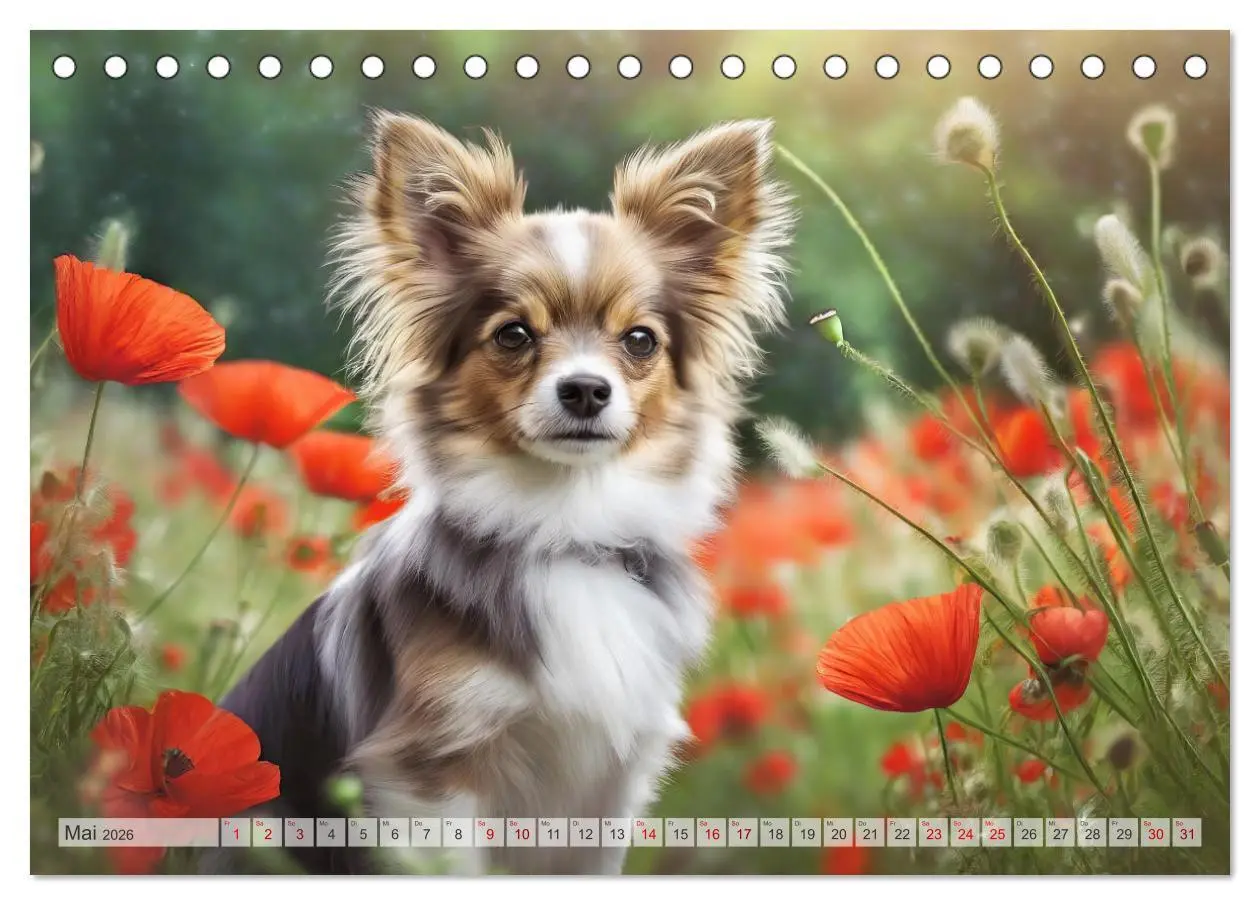 Bild: 9783457425701 | Chihuahuas - Kleine Hunde - große Temperamentbündel (Tischkalender...