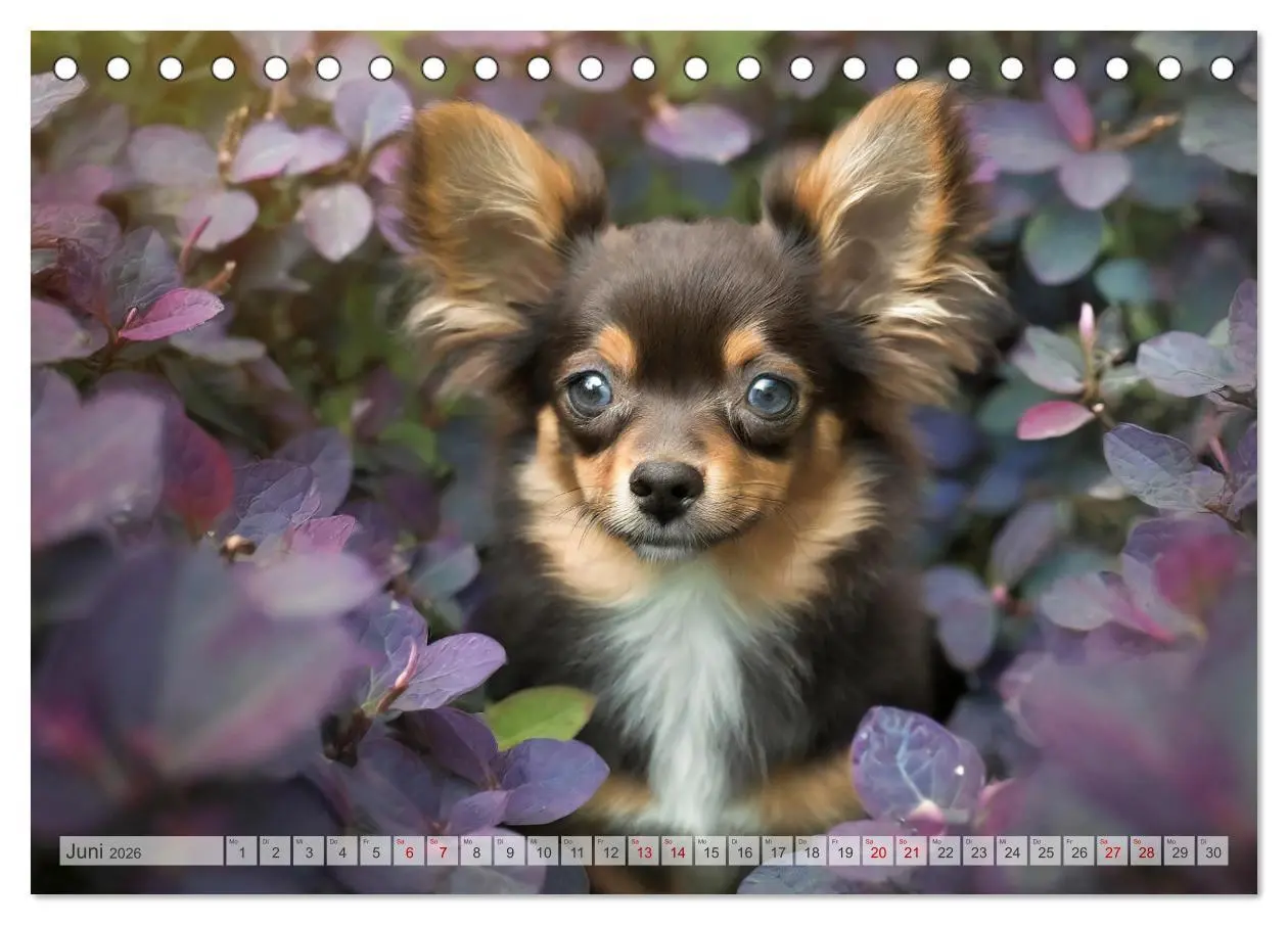 Bild: 9783457425701 | Chihuahuas - Kleine Hunde - große Temperamentbündel (Tischkalender...