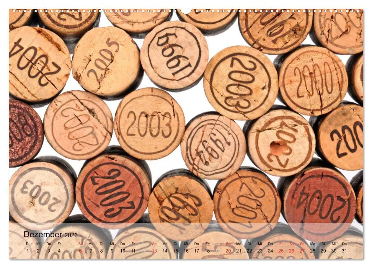 Bild: 9783516205701 | Wein schmeckt fein (hochwertiger Premium Wandkalender 2026 DIN A2...