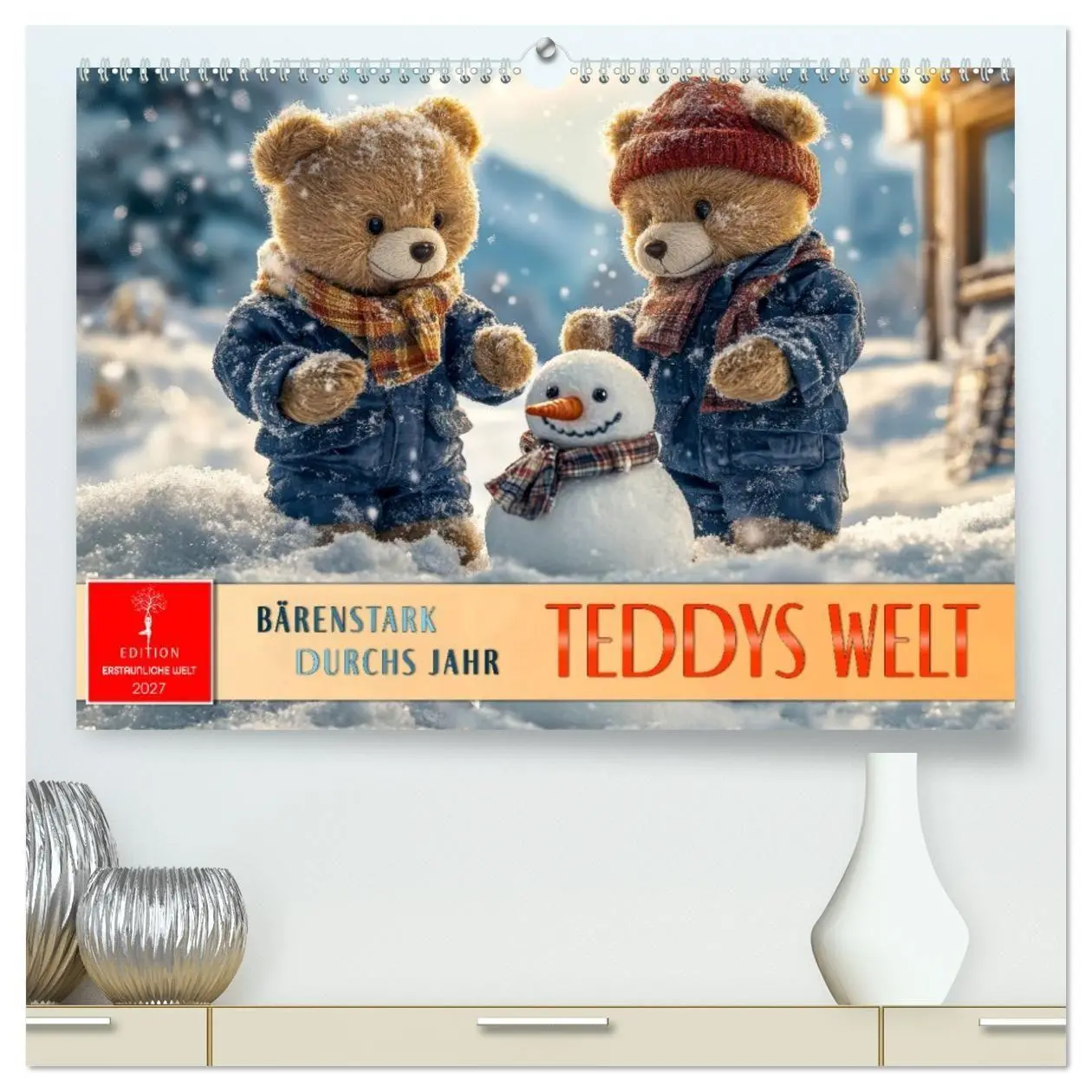 Cover: 9783516825701 | Teddys Welt - Bärenstark durchs Jahr (hochwertiger Premium...