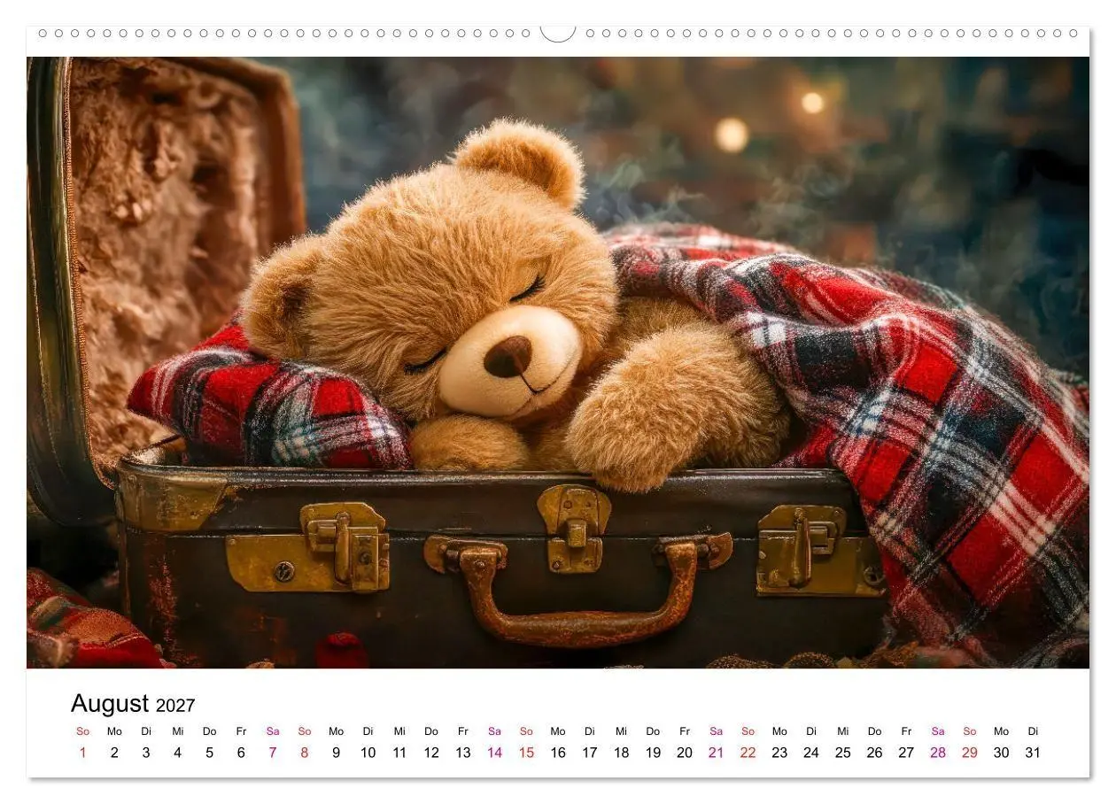 Bild: 9783516825701 | Teddys Welt - Bärenstark durchs Jahr (hochwertiger Premium...