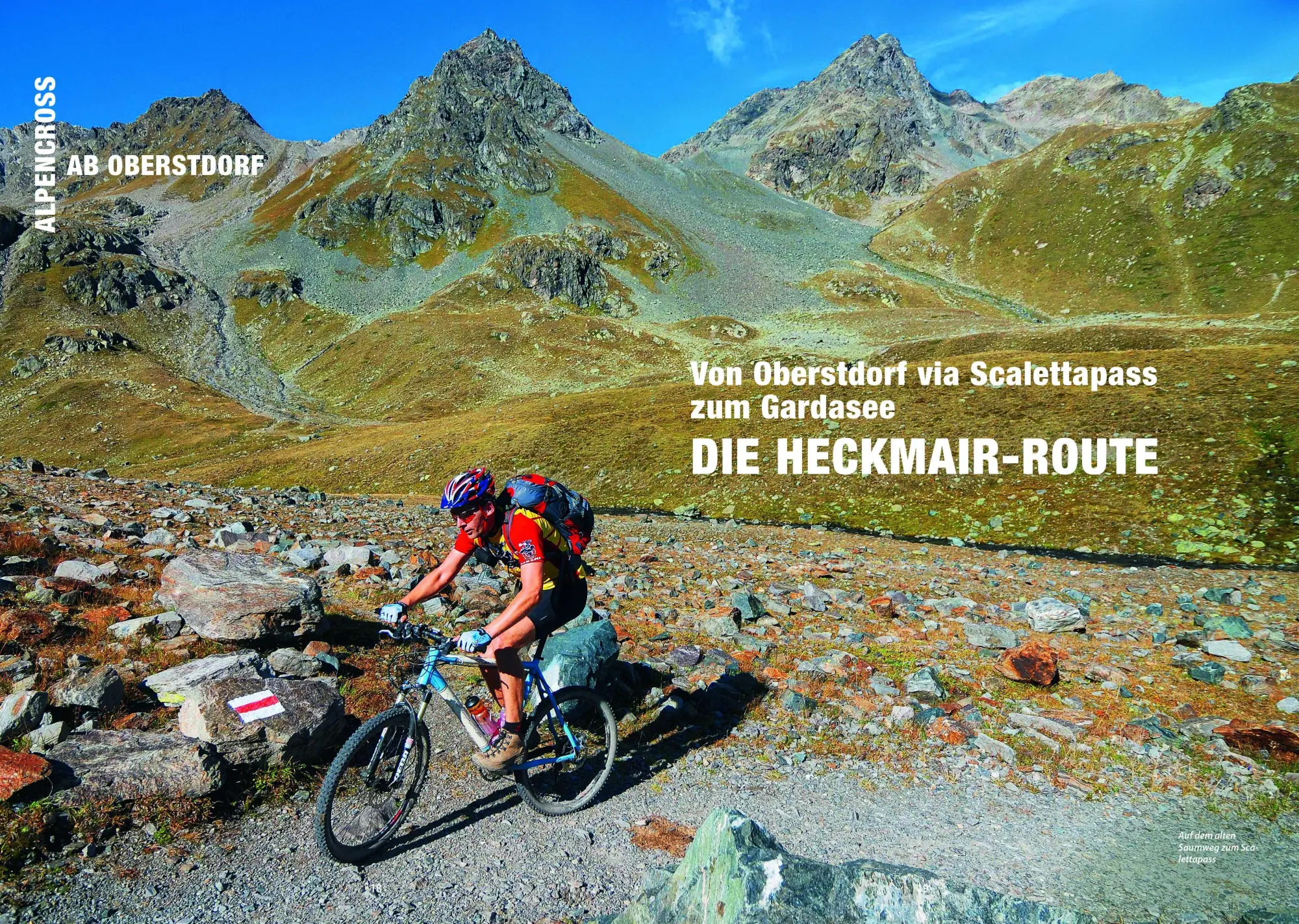 Bild: 9783734315701 | Alpencross mit dem Mountainbike | 23 Touren in den Ost- und Westalpen