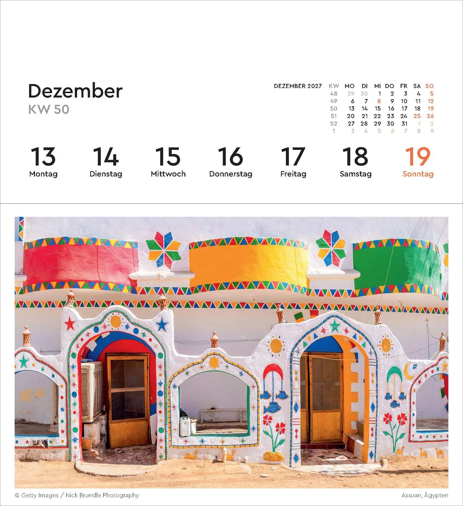 Bild: 9783965915701 | Türen - KUNTH Postkartenkalender 2027 | Kalender | 53 S. | Deutsch