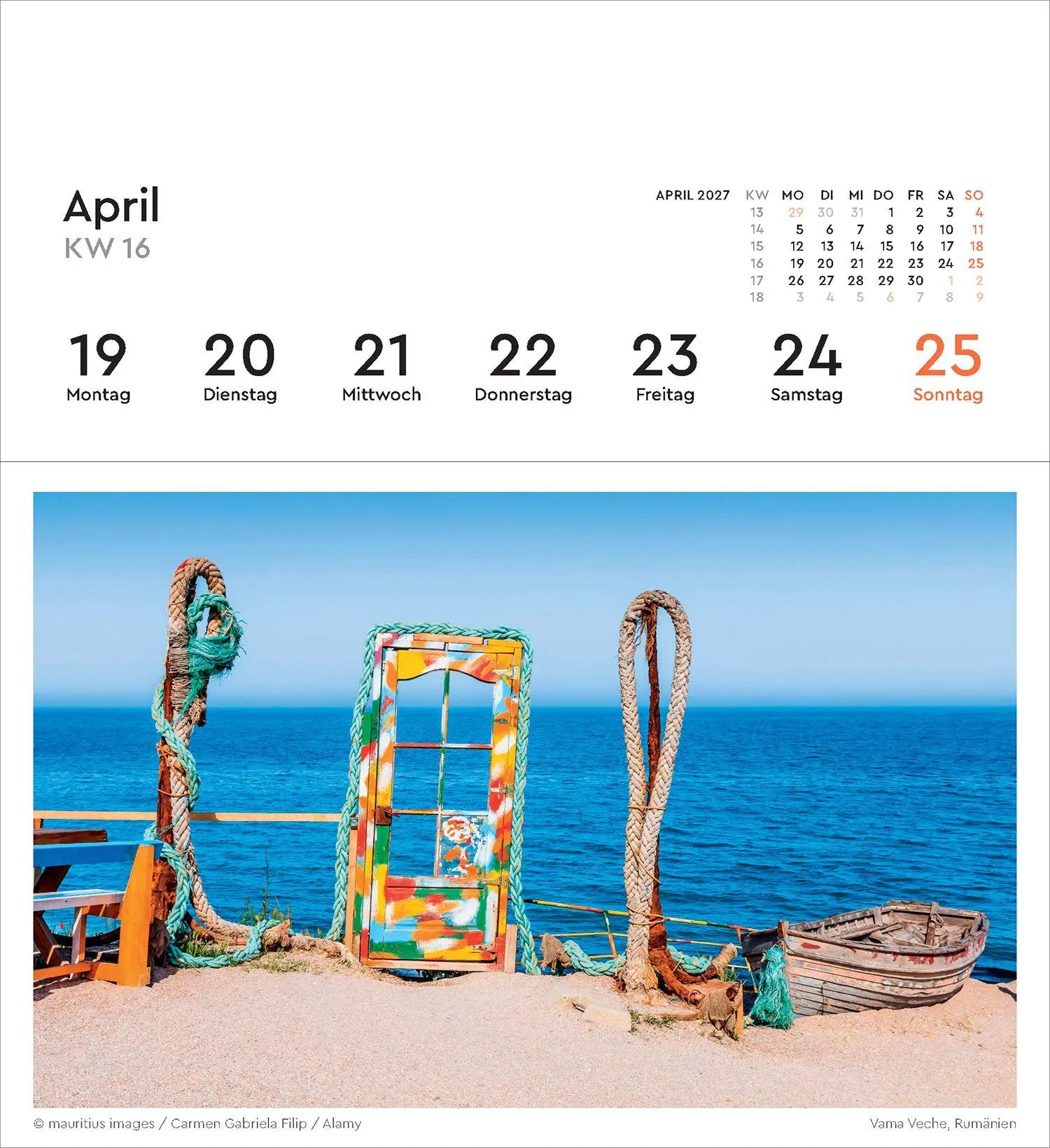 Bild: 9783965915701 | Türen - KUNTH Postkartenkalender 2027 | Kalender | 53 S. | Deutsch