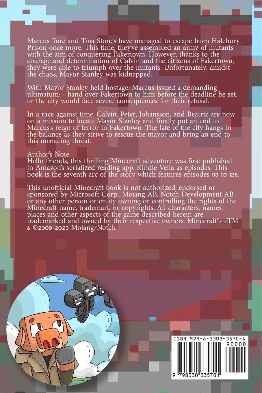 Rückseite: 9798330335701 | Chronicles of a Piglin Book 7 | Chaos | Mark Mulle | Taschenbuch