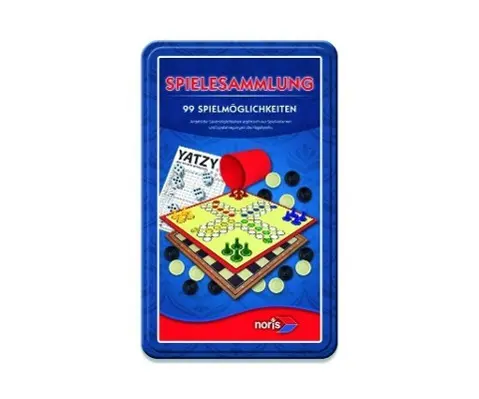 Cover: 4000826025801 | Spielesammlung 99 Spielmöglichkeiten in Metallbox | Spiel | 606112580