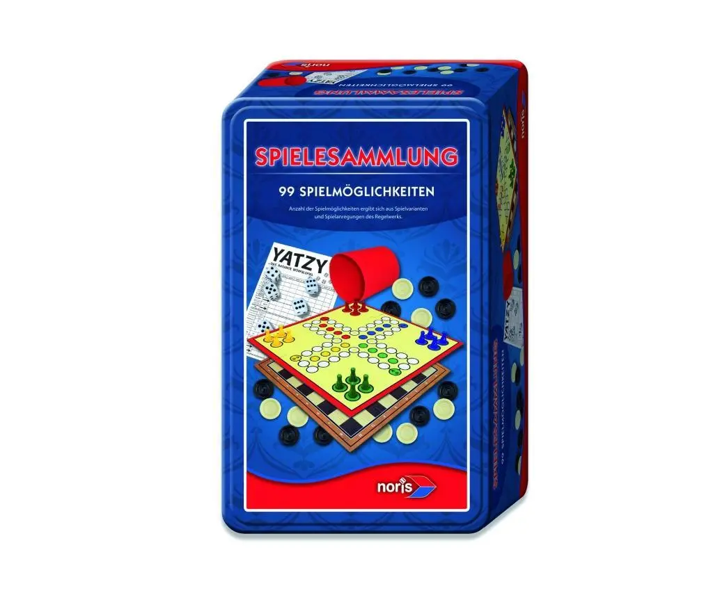 Bild: 4000826025801 | Spielesammlung 99 Spielmöglichkeiten in Metallbox | Spiel | 606112580