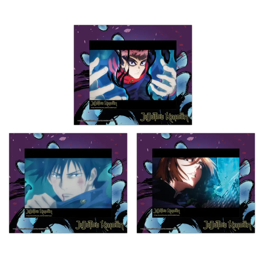Cover: 7630017535801 | Jujutsu Kaisen - 3D Karten | Lenticular Cards Rahmen Set (3 Stück)
