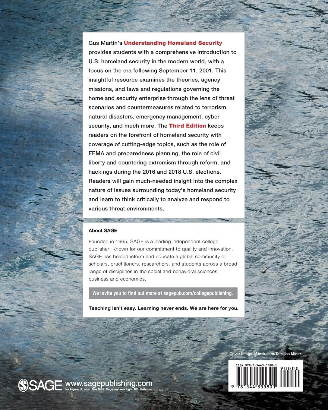 Rückseite: 9781544355801 | Understanding Homeland Security | Gus Martin | Taschenbuch | Englisch