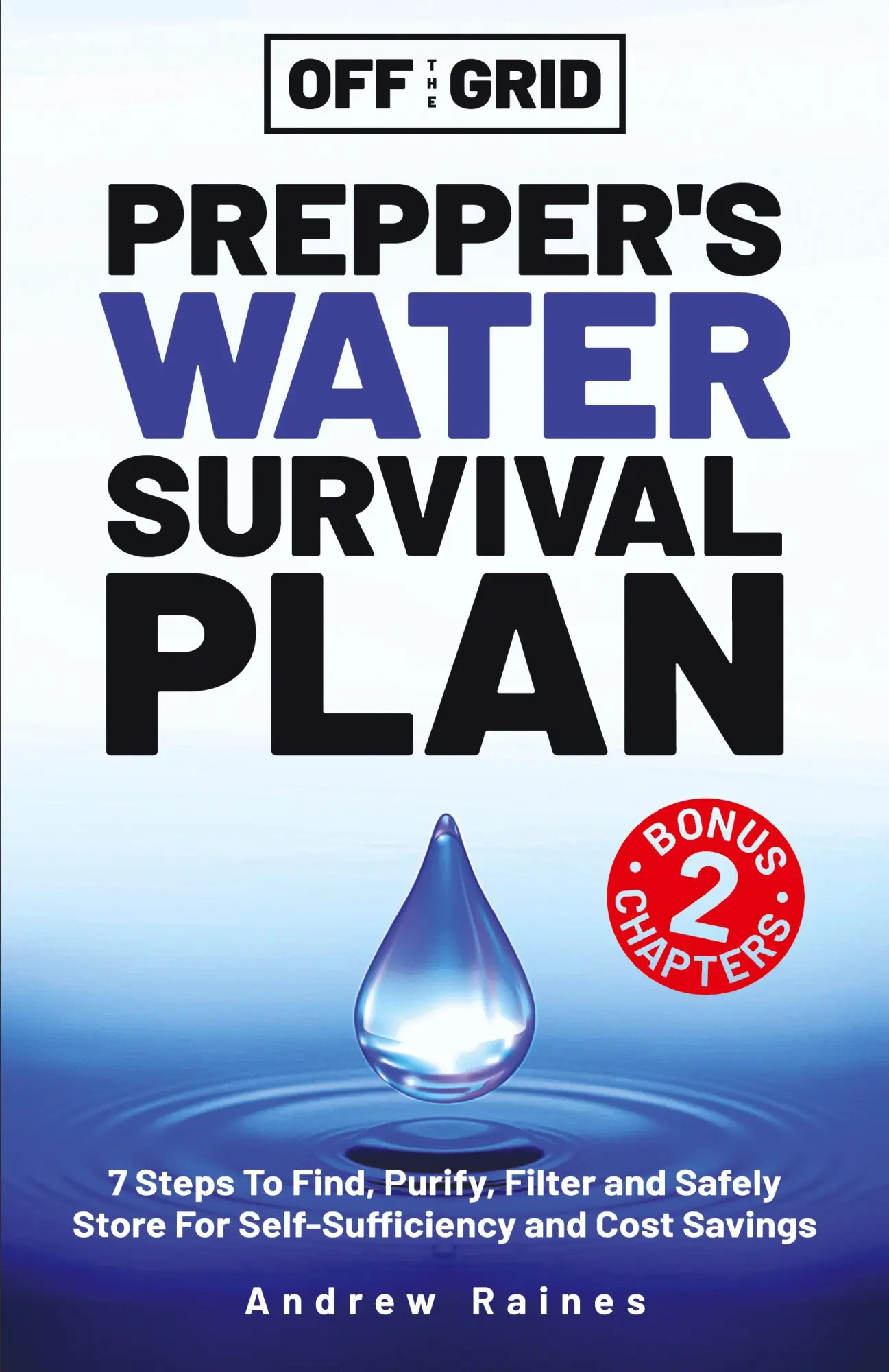 Cover: 9781763525801 | Off The Grid Prepper's Water Survival Plan | Andrew Raines | Buch