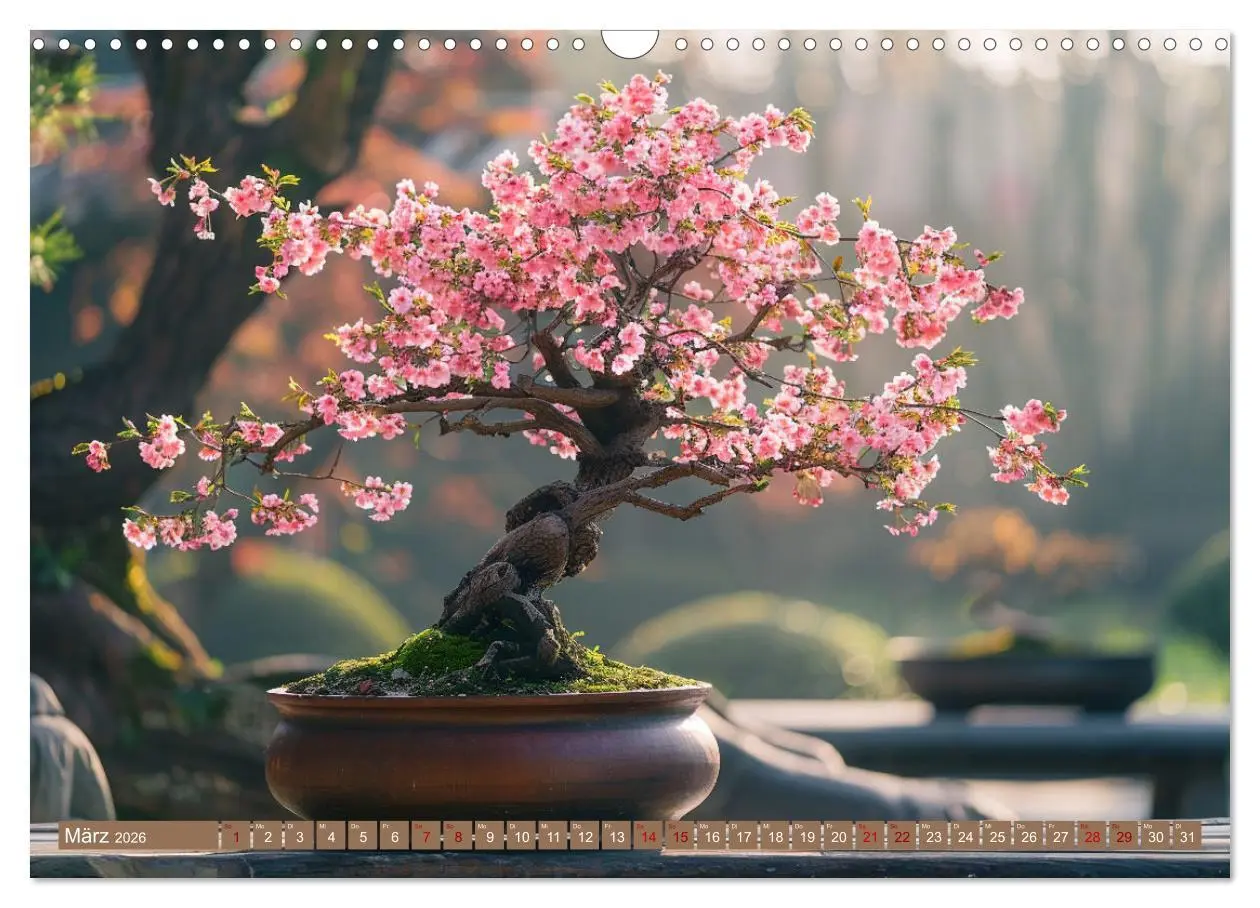Bild: 9783457415801 | Bonsai meditativ (Wandkalender 2026 DIN A3 quer), CALVENDO...