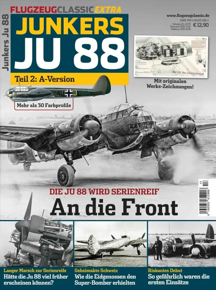 Cover: 9783964535801 | Ju 88 Teil 2 | Flugzeug Classis Extra 17/2022 | Broschüre | Deutsch