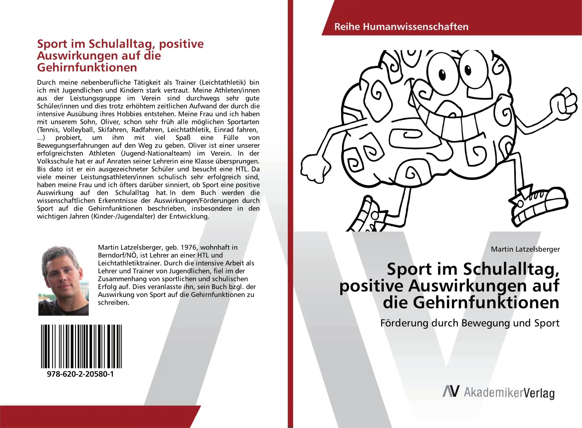 Cover: 9786202205801 | Sport im Schulalltag, positive Auswirkungen auf die Gehirnfunktionen