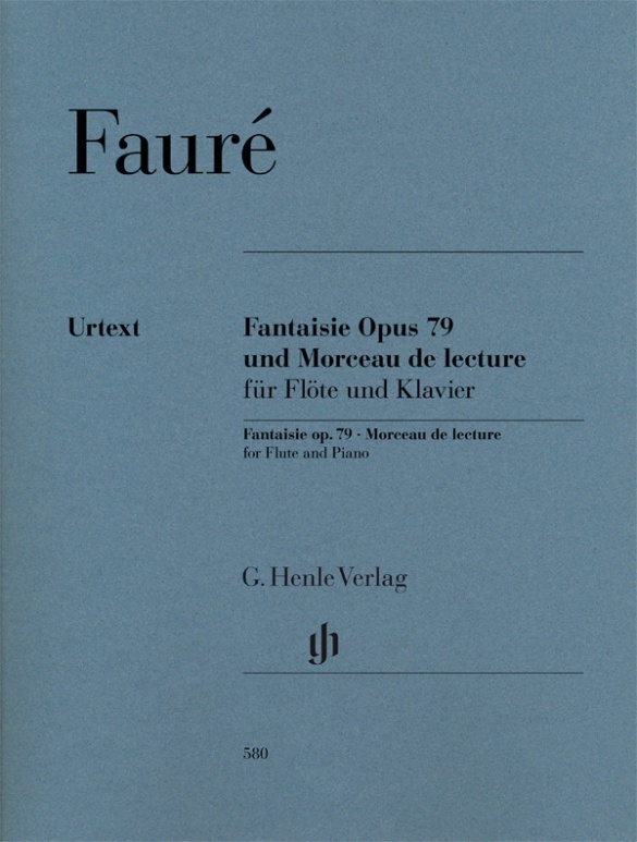 Cover: 9790201805801 | Fantaisie Op. 79 And Morceau De Lecture | Besetzung: Flöte und Klavier