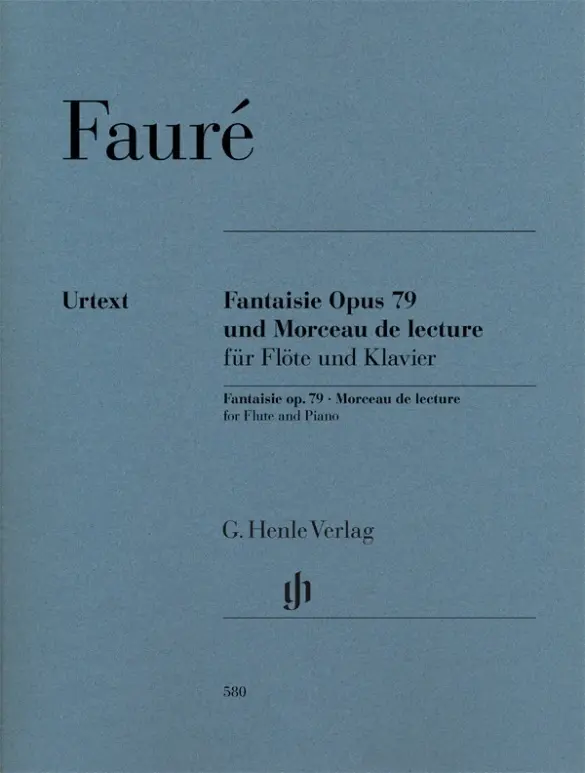 Cover: 9790201805801 | Fantaisie Op. 79 And Morceau De Lecture | Besetzung: Flöte und Klavier