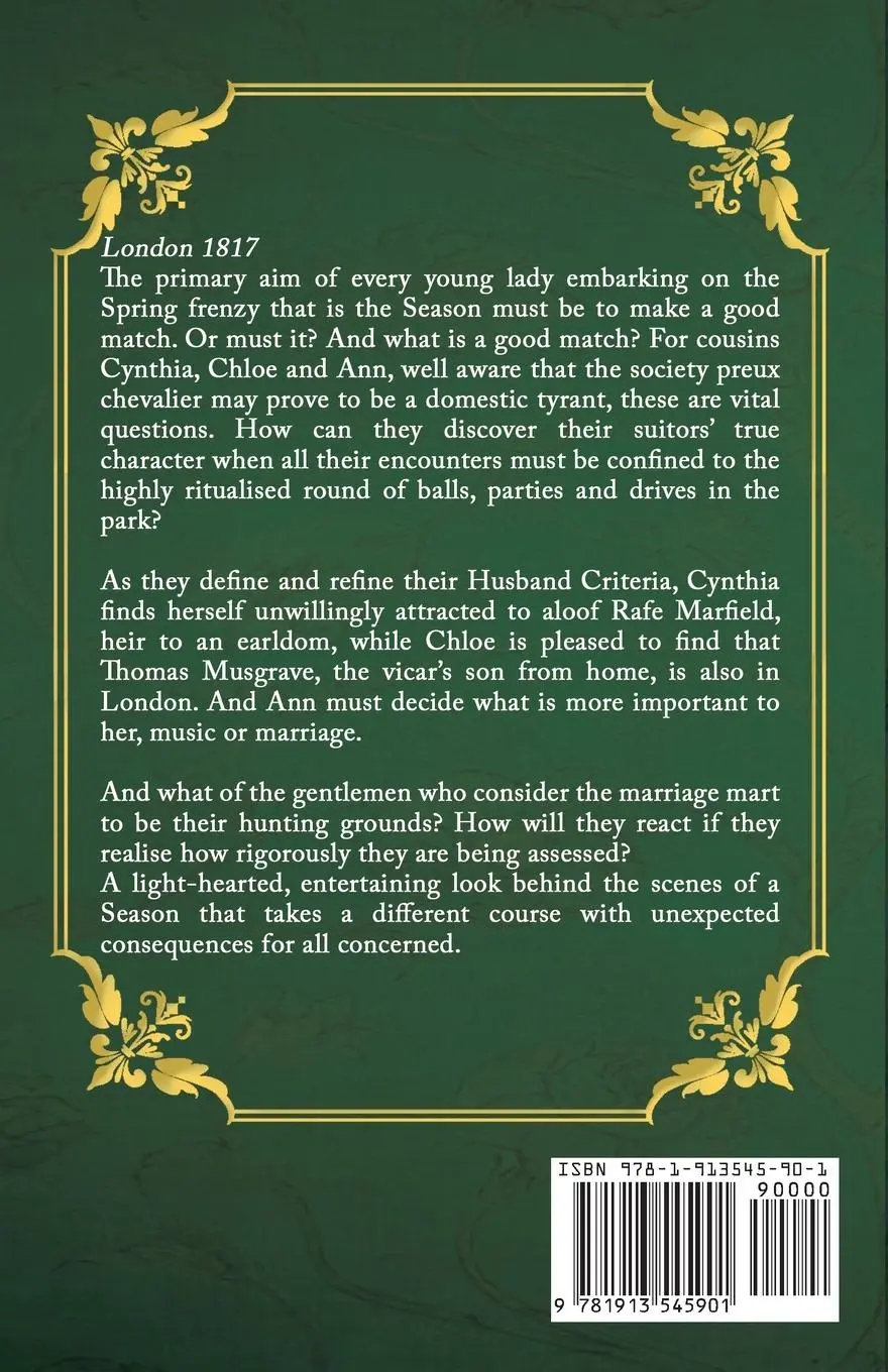 Rückseite: 9781913545901 | The Husband Criteria | A Regency Novel | Catherine Kullmann | Buch