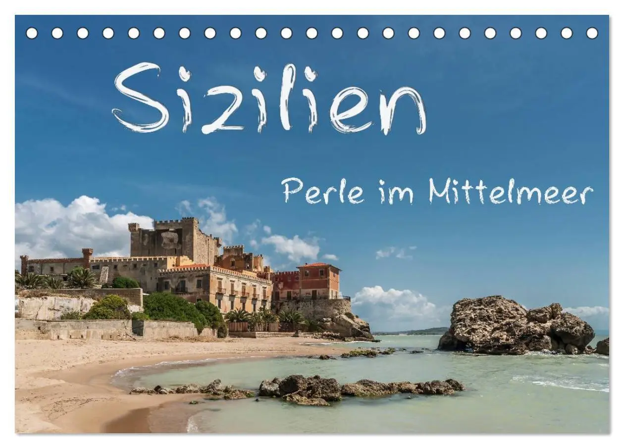 Cover: 9783435625901 | Sizilien - Perle im Mittelmeer (Tischkalender 2025 DIN A5 quer),...
