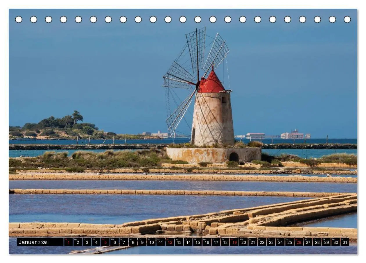 Bild: 9783435625901 | Sizilien - Perle im Mittelmeer (Tischkalender 2025 DIN A5 quer),...