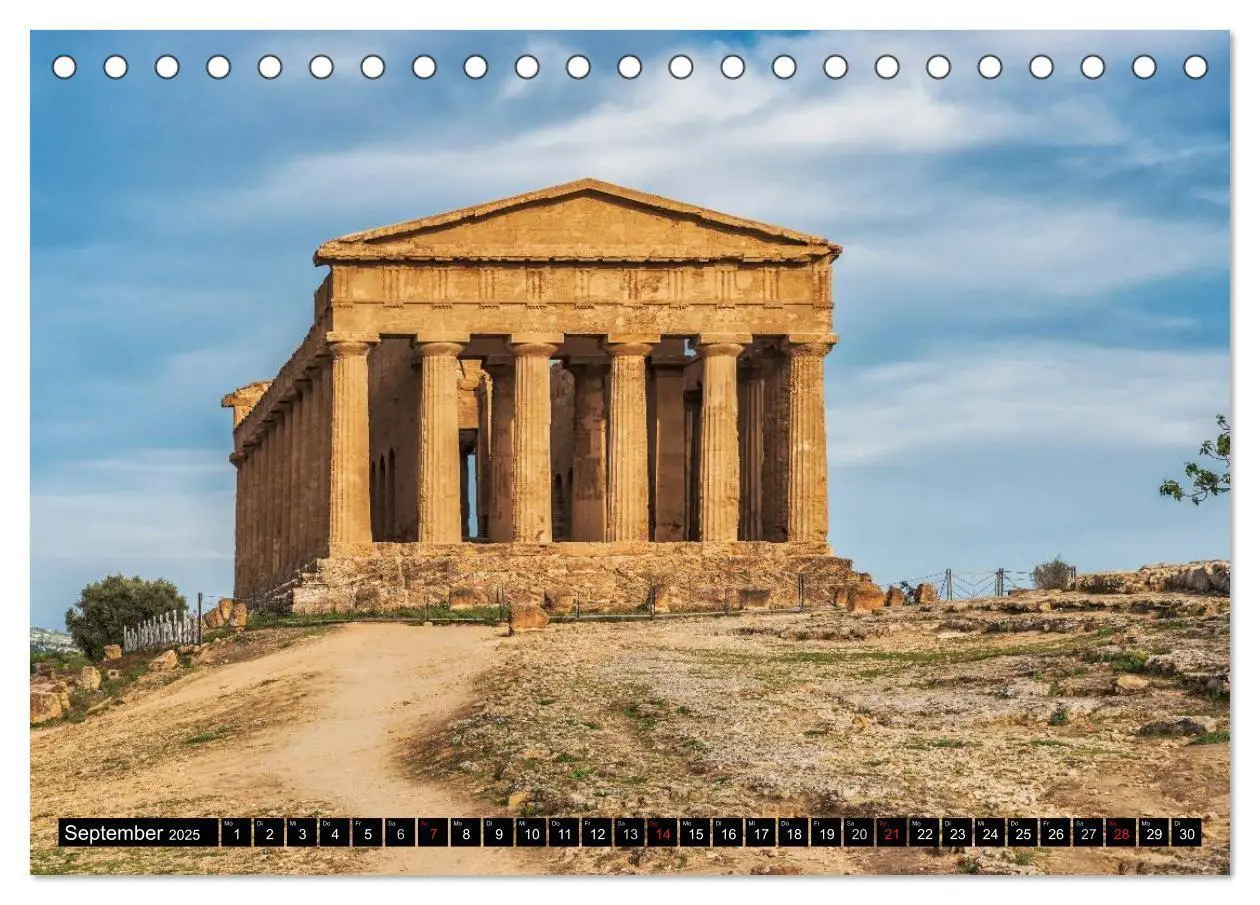 Bild: 9783435625901 | Sizilien - Perle im Mittelmeer (Tischkalender 2025 DIN A5 quer),...