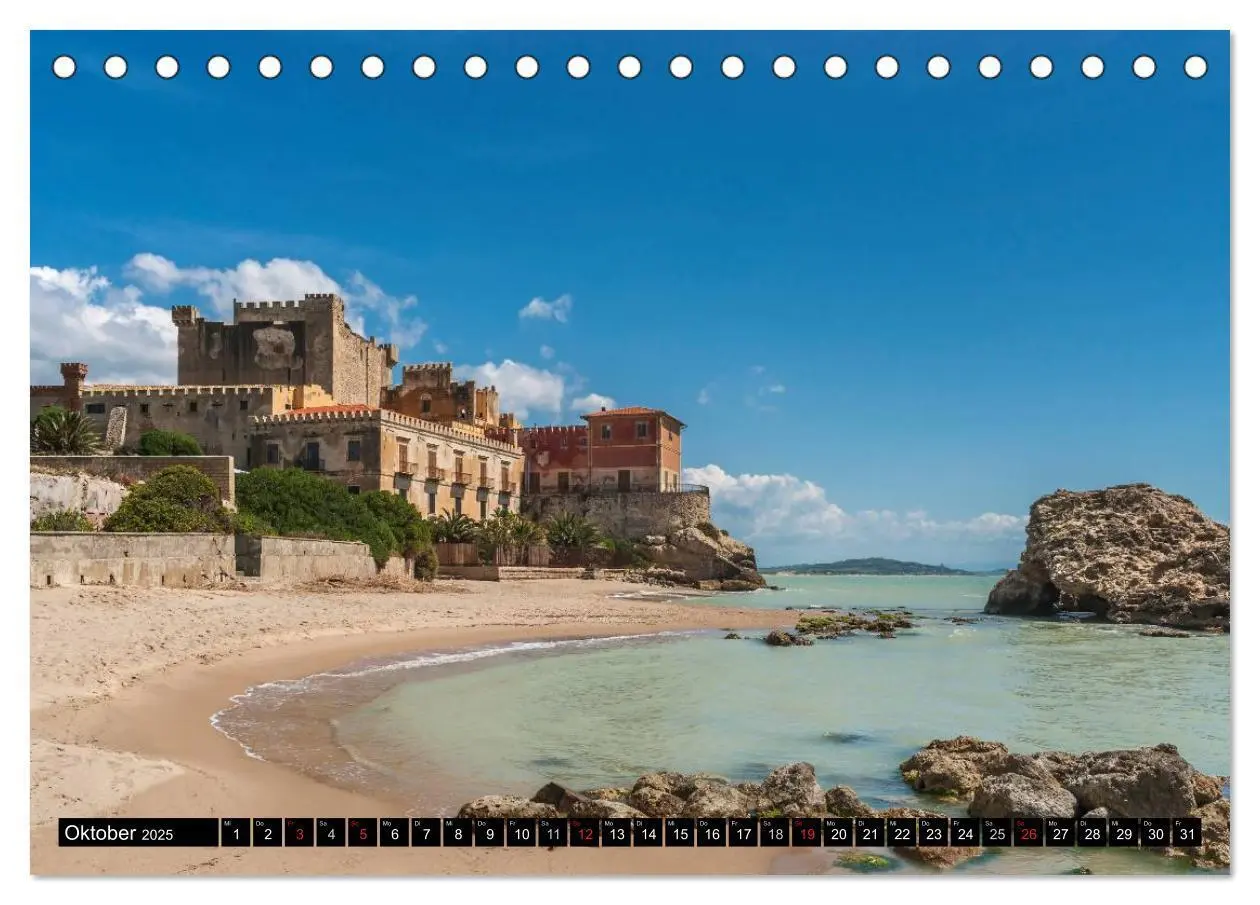 Bild: 9783435625901 | Sizilien - Perle im Mittelmeer (Tischkalender 2025 DIN A5 quer),...