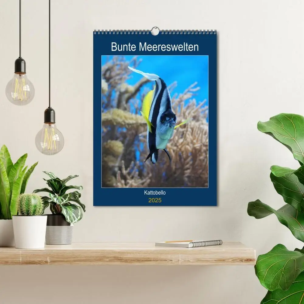 Bild: 9783435935901 | Bunte Meereswelten (Wandkalender 2025 DIN A3 hoch), CALVENDO...