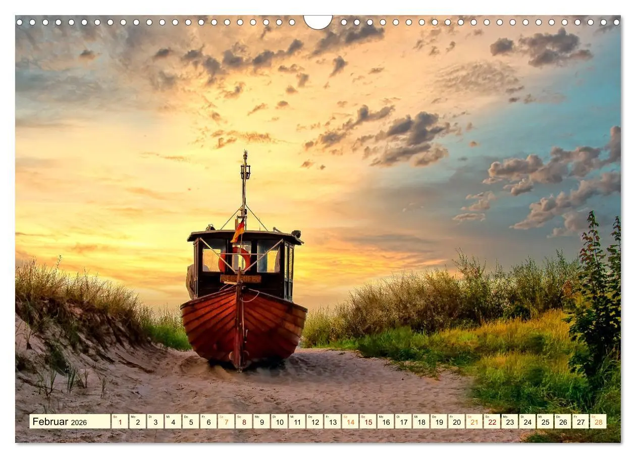Bild: 9783457645901 | Romantische Ostsee - mein Urlaub (Wandkalender 2026 DIN A3 quer),...