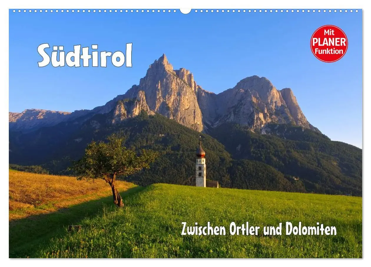 Cover: 9783457955901 | Südtirol - Zwischen Ortler und Dolomiten (Wandkalender 2026 DIN A2...