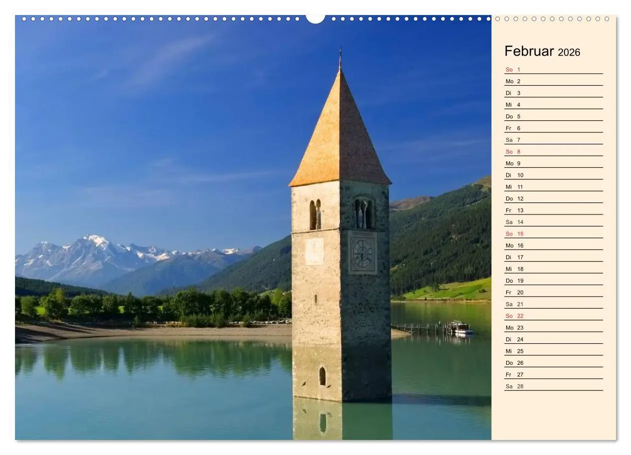 Bild: 9783457955901 | Südtirol - Zwischen Ortler und Dolomiten (Wandkalender 2026 DIN A2...