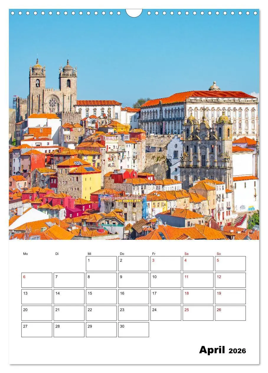 Bild: 9783516355901 | Porto - ein Traumreiseziel (Wandkalender 2026 DIN A3 hoch),...