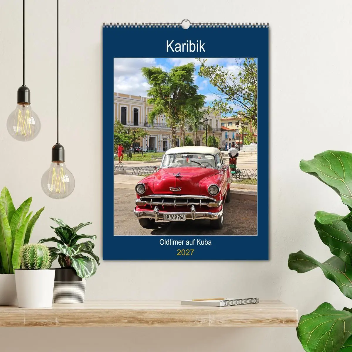 Bild: 9783569685901 | KARIBIK Oldtimer auf Kuba (Wandkalender 2027 DIN A2 hoch), CALVENDO...